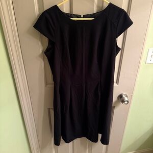 Black Business Casual Cocktail Dress Stretchy